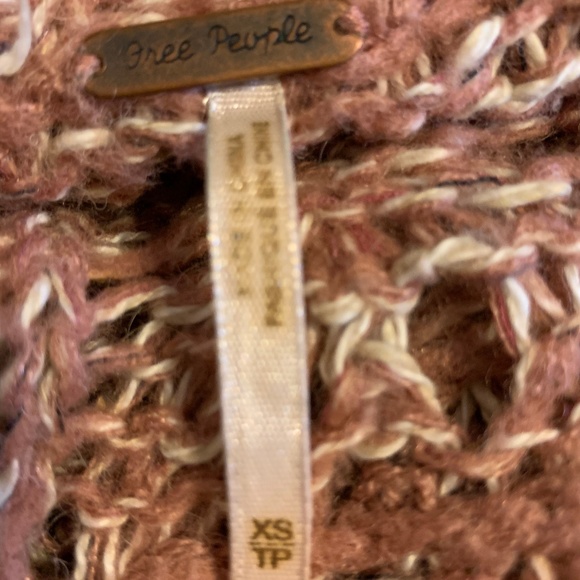 Free People Pink Chunky Sweater - Picture 5 of 5